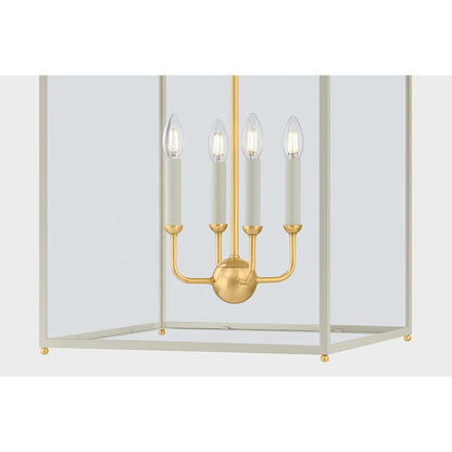 Hudson Valley Lighting Houghton 4 Light 19" Wide Taper Candle Pendant