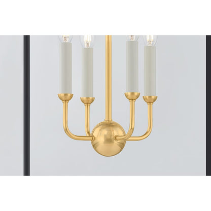 Hudson Valley Lighting Houghton 4 Light 19" Wide Taper Candle Pendant