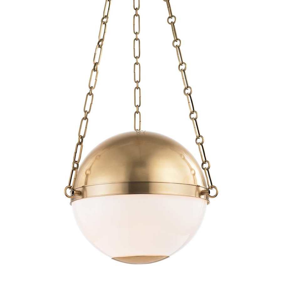 Hudson Valley Lighting Sphere No.2 2 Light 17" Wide Pendant