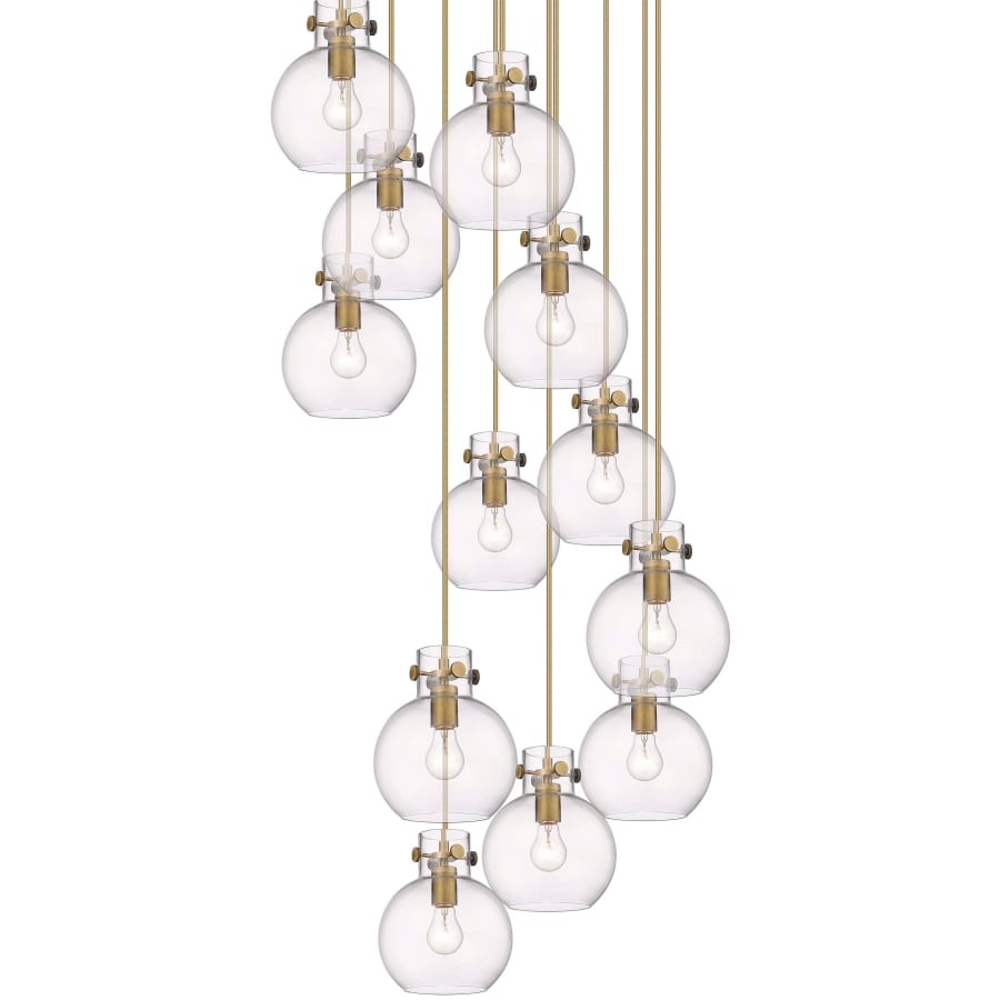 Innovations Lighting Newton Sphere 12 Light 28" Wide Multi Light Pendant