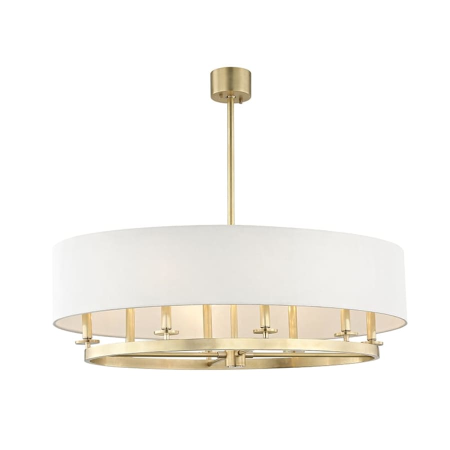 James Allan Butte 8 Light 39" Wide Taper Candle Drum Chandelier