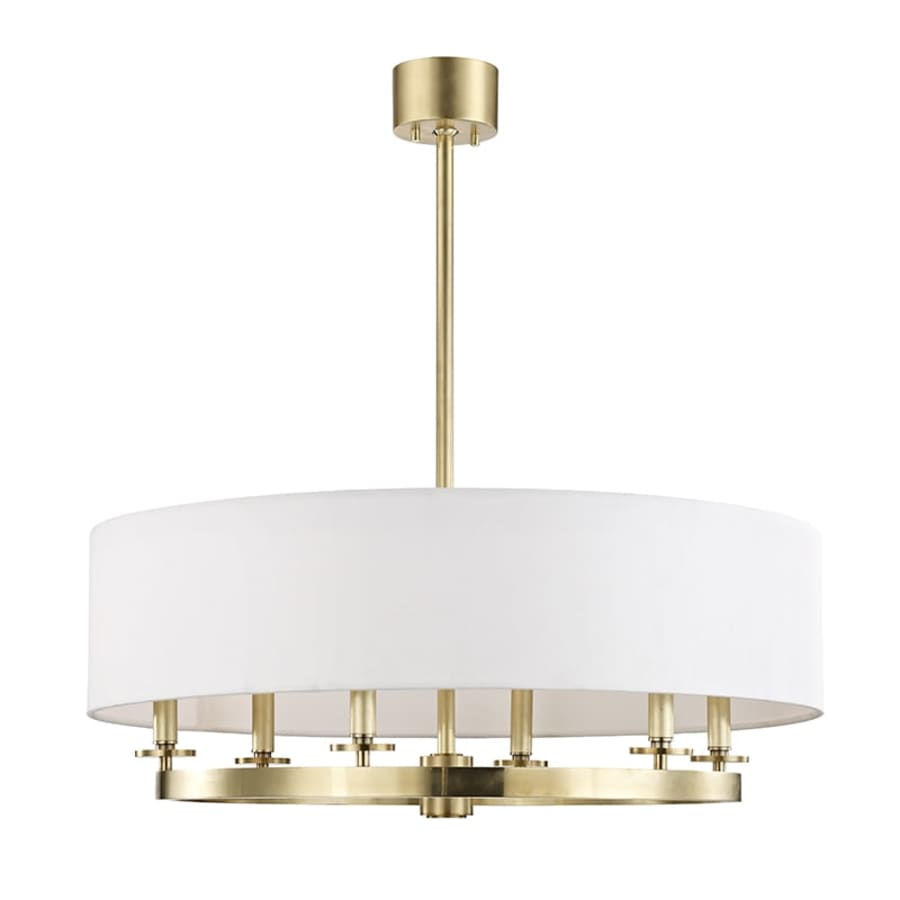 James Allan Butte 6 Light 31" Wide Taper Candle Drum Chandelier