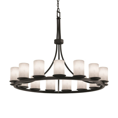 Justice Design Group Clouds 60" Wide Ring Chandelier