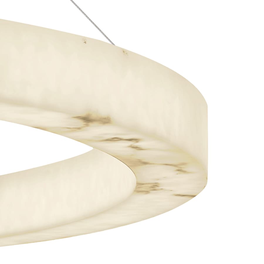 Justice Design Group LumenAria 62" Wide LED Ring Chandelier