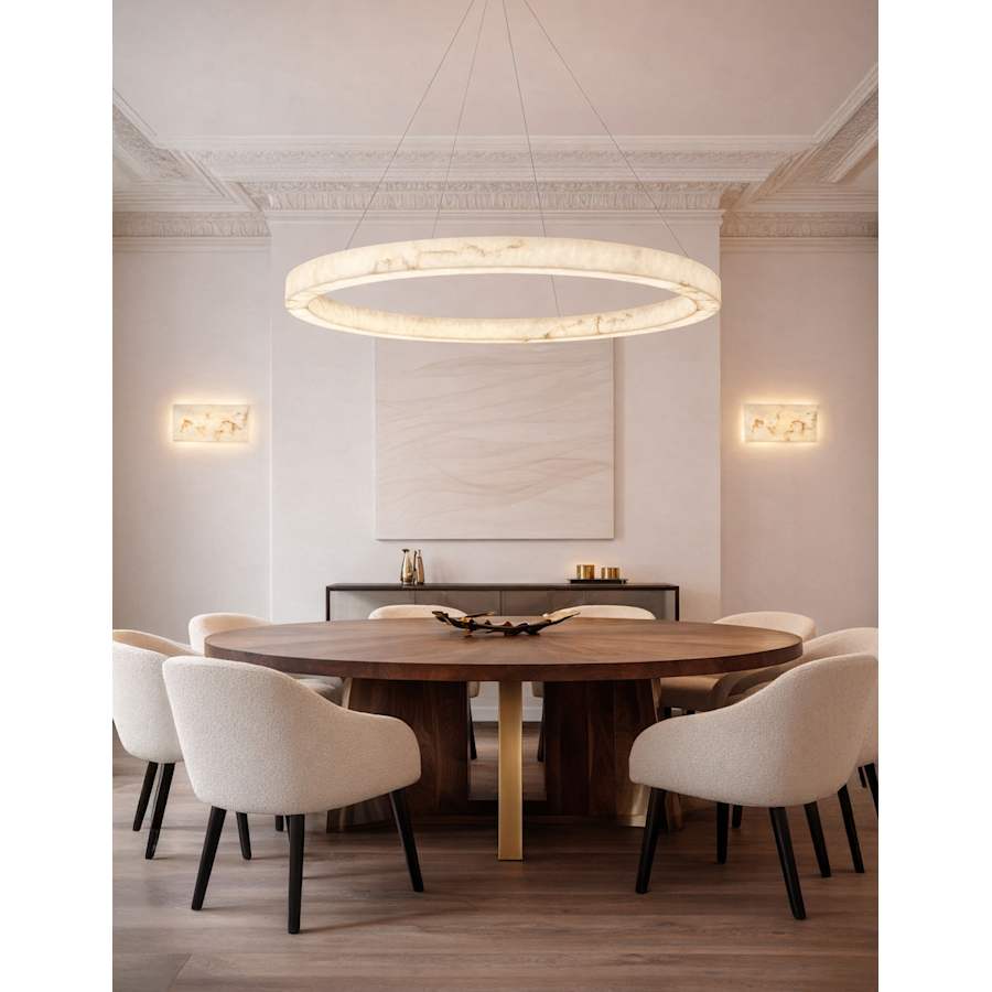 Justice Design Group LumenAria 62" Wide LED Ring Chandelier