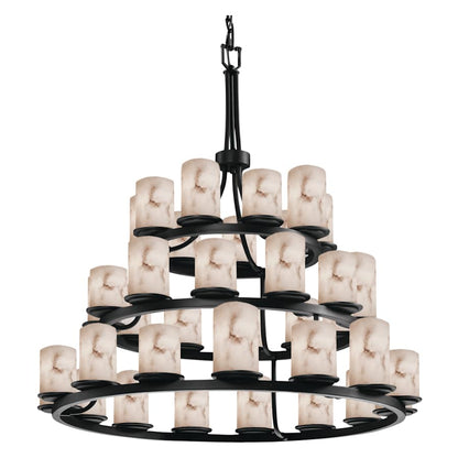 Justice Design Group LumenAria 42" Wide Ring Chandelier