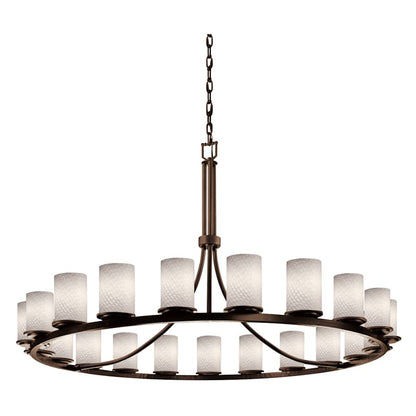 Justice Design Group Fusion 60" Wide Ring Chandelier