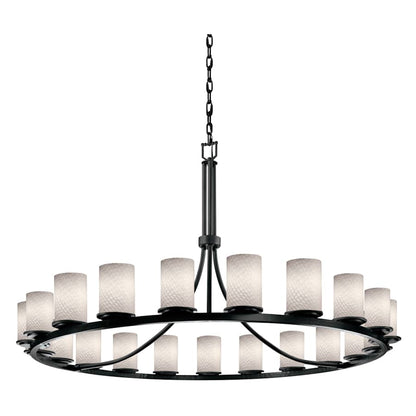 Justice Design Group Fusion 60" Wide Ring Chandelier