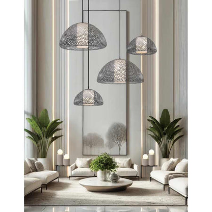 Justice Design Group Dilston 4 Light 36" Wide Pendant