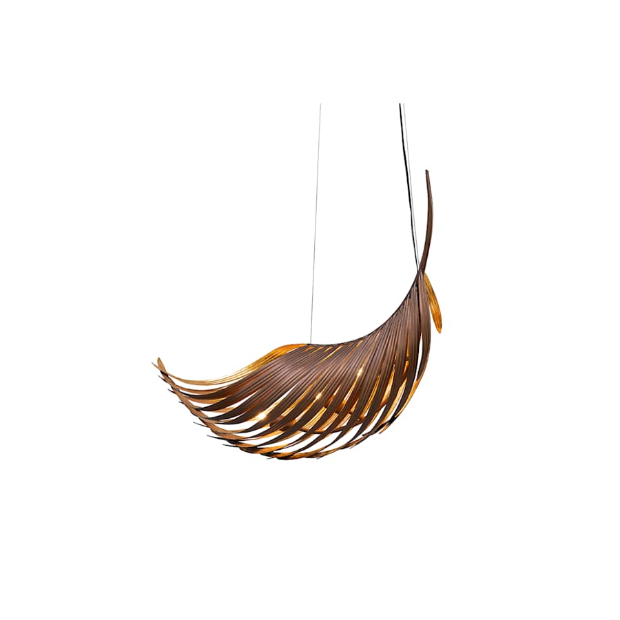 Justice Design Group Palmera 3 Light 39" Wide Abstract Pendant