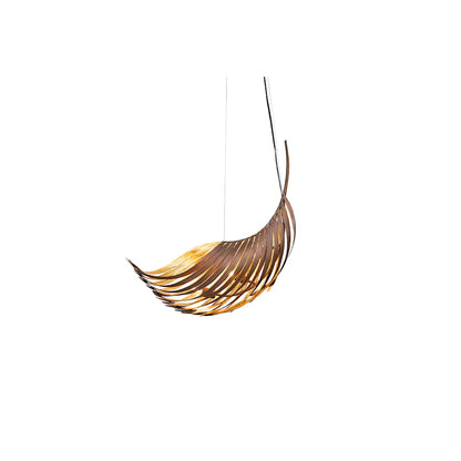 Justice Design Group Palmera 3 Light 39" Wide Abstract Pendant