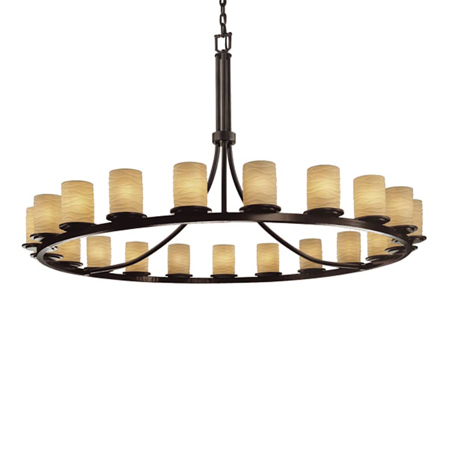 Justice Design Group Limoges 60" Wide Ring Chandelier