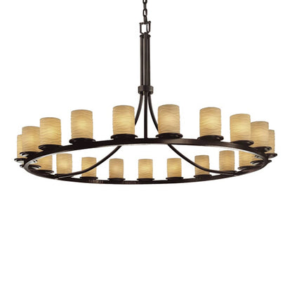 Justice Design Group Limoges 60" Wide Ring Chandelier