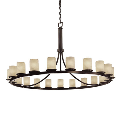 Justice Design Group Limoges 60" Wide Ring Chandelier