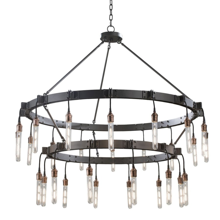 Kalco Stuyvesant 28 Light 48" Wide Ring Chandelier