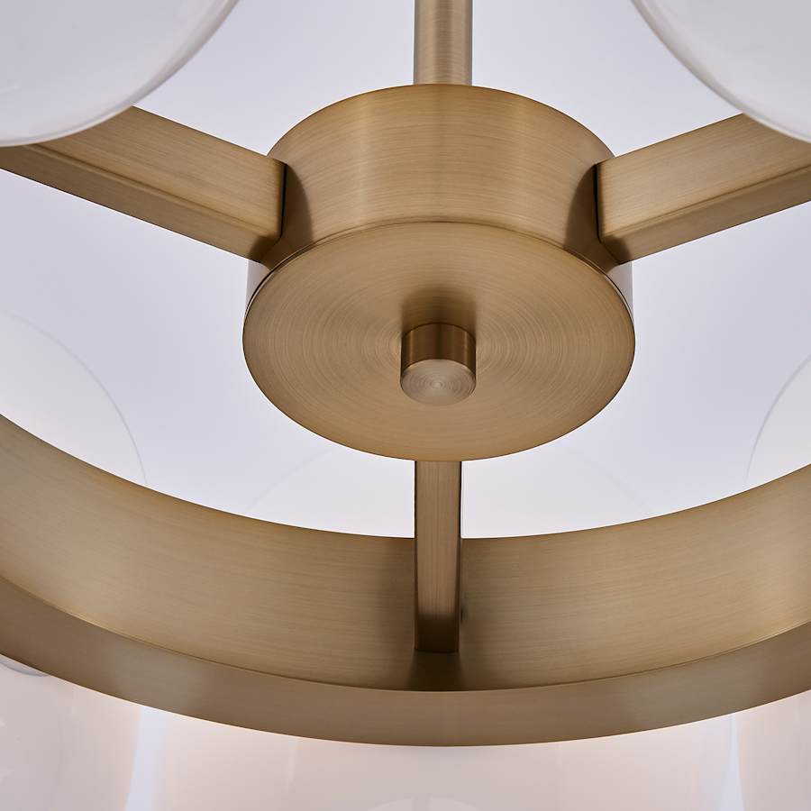 Kalco Cocoon 9 Light 28" Wide Chandelier