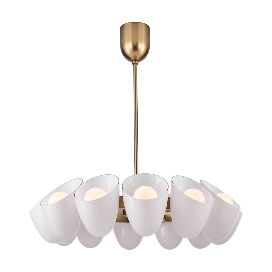 Kalco Cocoon 12 Light 36" Wide Chandelier
