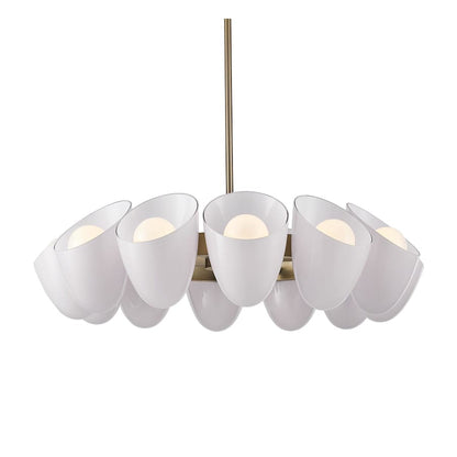 Kalco Cocoon 12 Light 36" Wide Chandelier