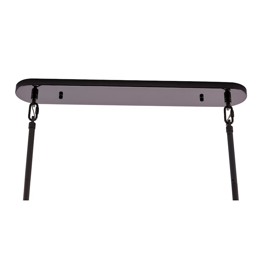 Kalco Uroko 9 Light 16" Wide Linear Chandelier