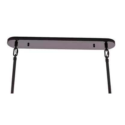 Kalco Uroko 9 Light 16" Wide Linear Chandelier