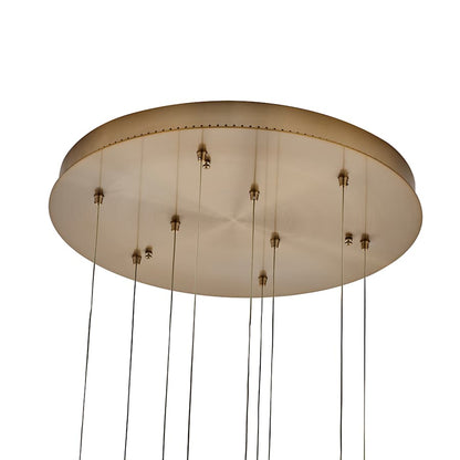 Kalco Kiriko 24" Wide LED Multi Light Pendant
