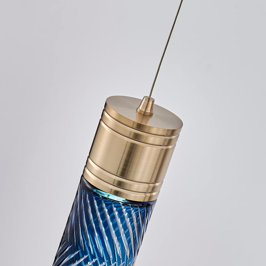 Kalco Kiriko 6" Wide LED Linear Pendant