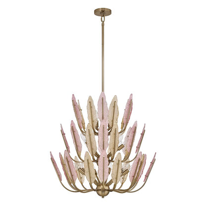 Kalco Autumna 22 Light 30" Wide Abstract Chandelier