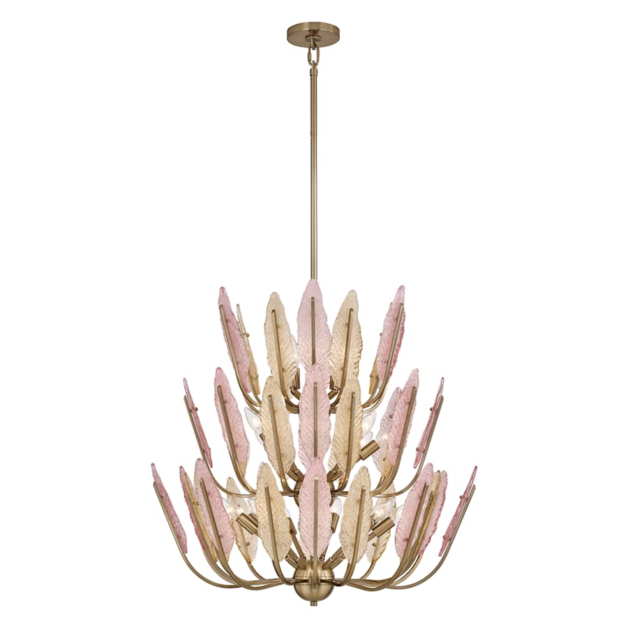 Kalco Autumna 22 Light 30" Wide Abstract Chandelier