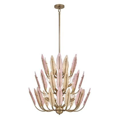 Kalco Autumna 22 Light 30" Wide Abstract Chandelier