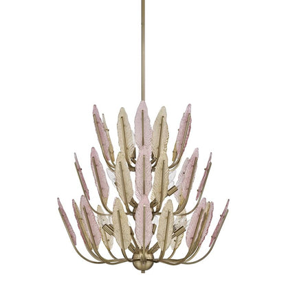 Kalco Autumna 22 Light 30" Wide Abstract Chandelier