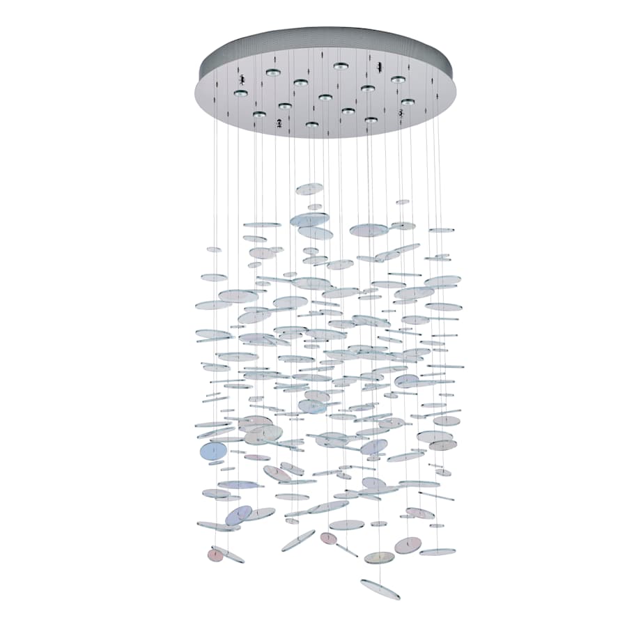 Kalco Spettro 13 Light 36" Wide Abstract Chandelier