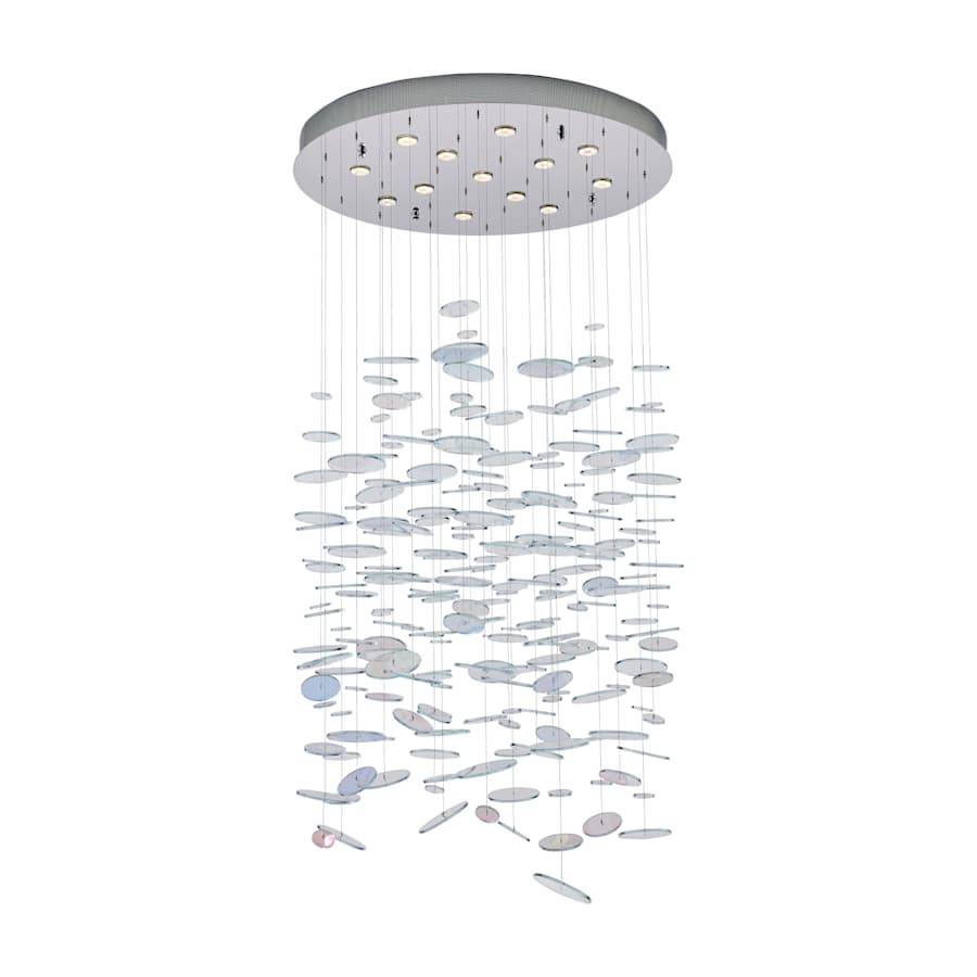 Kalco Spettro 13 Light 36" Wide Abstract Chandelier