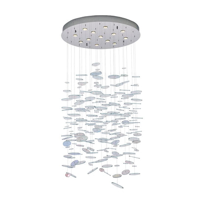 Kalco Spettro 13 Light 36" Wide Abstract Chandelier