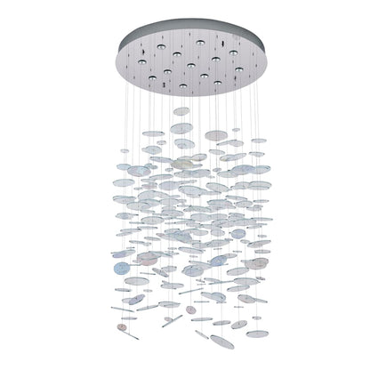 Kalco Spettro 13 Light 36" Wide Abstract Chandelier