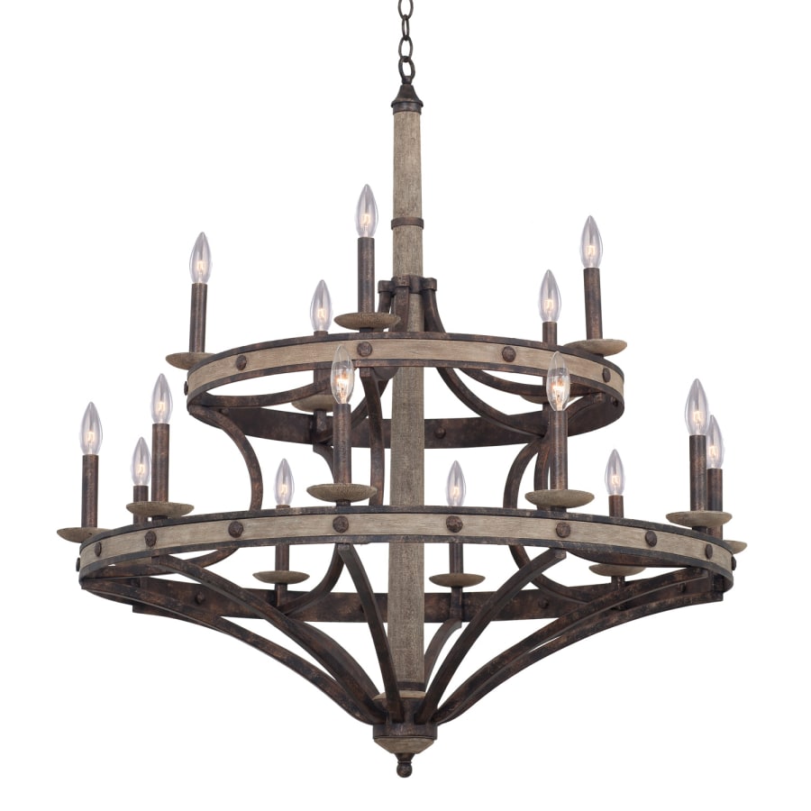 Kalco Coronado 15 Light 2 Tier Chandelier