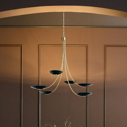 Kichler Palmela 6 Light 46" Wide Chandelier
