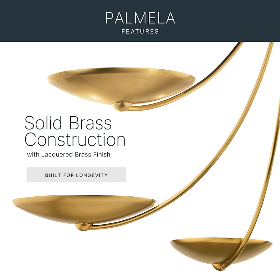 Kichler Palmela 6 Light 46" Wide Chandelier