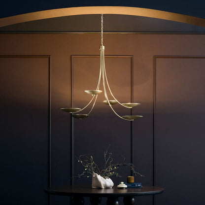 Kichler Palmela 6 Light 46" Wide Chandelier