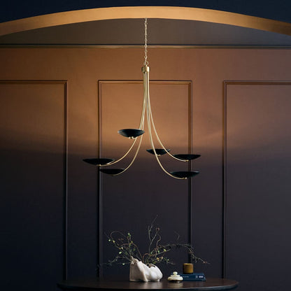 Kichler Palmela 6 Light 46" Wide Chandelier