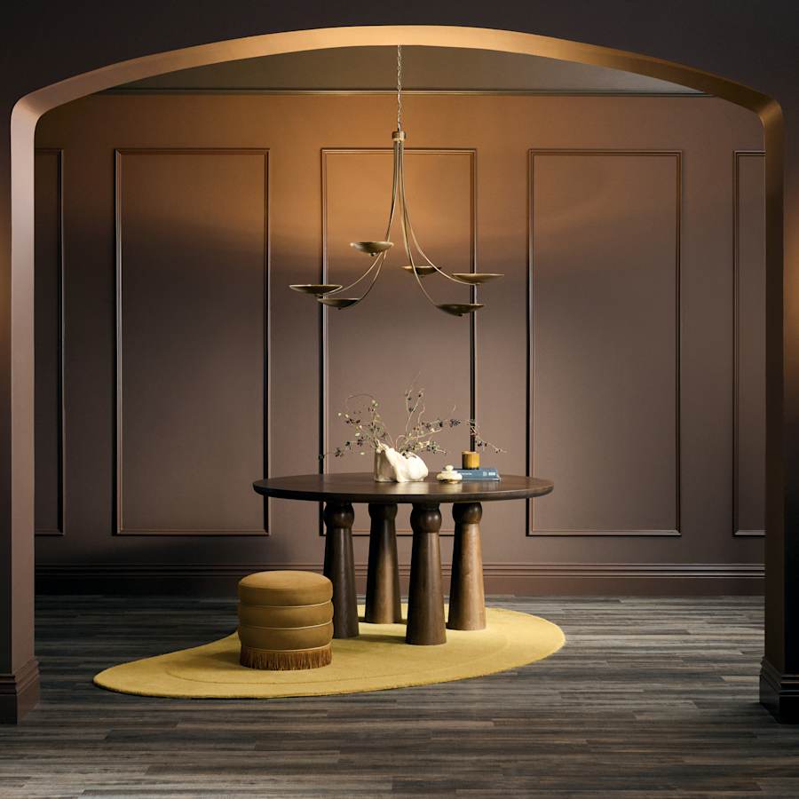 Kichler Palmela 6 Light 46" Wide Chandelier
