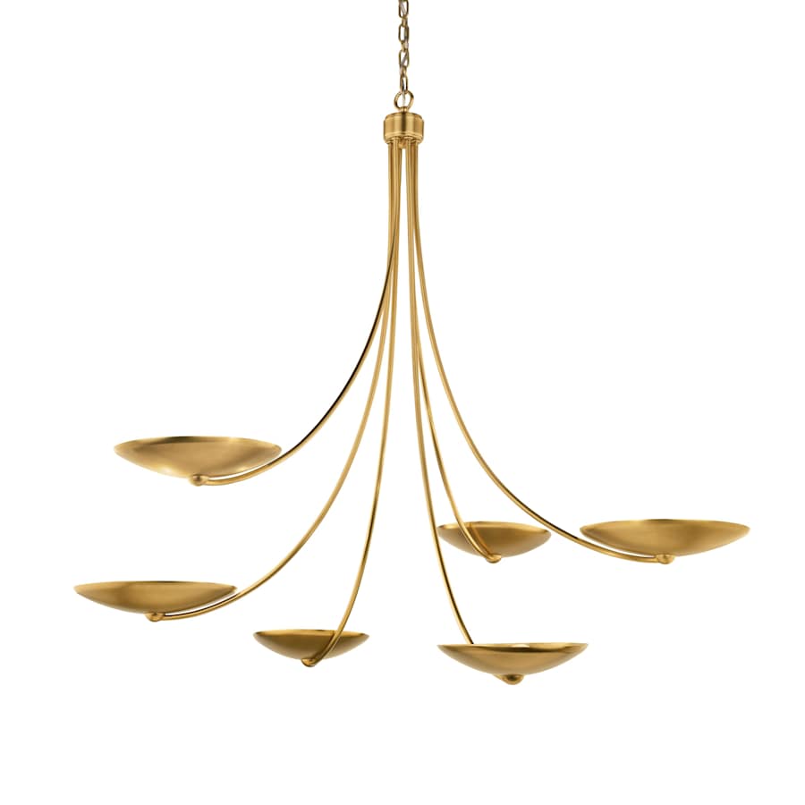 Kichler Palmela 6 Light 46" Wide Chandelier