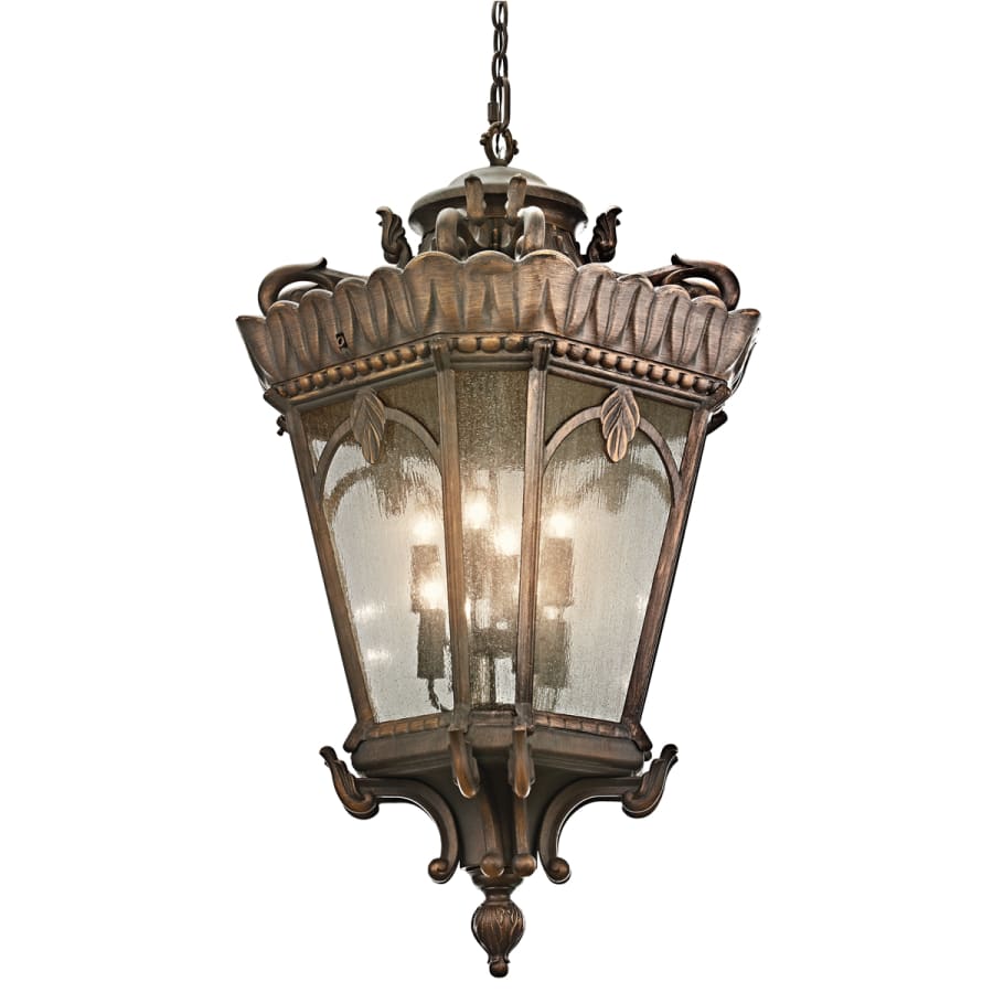 Kichler Tournai Eight Light 48" Tall Oversized Outdoor Lantern Pendant