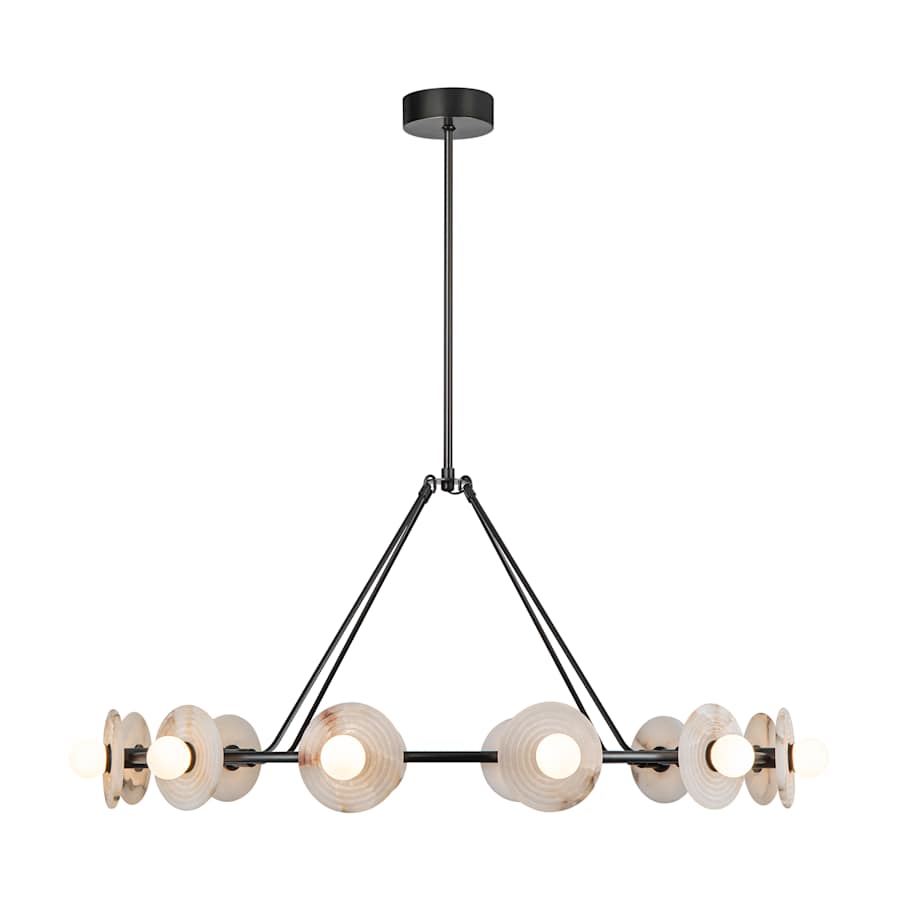 Kuzco Lighting Dahlia 47" Wide LED Ring Chandelier
