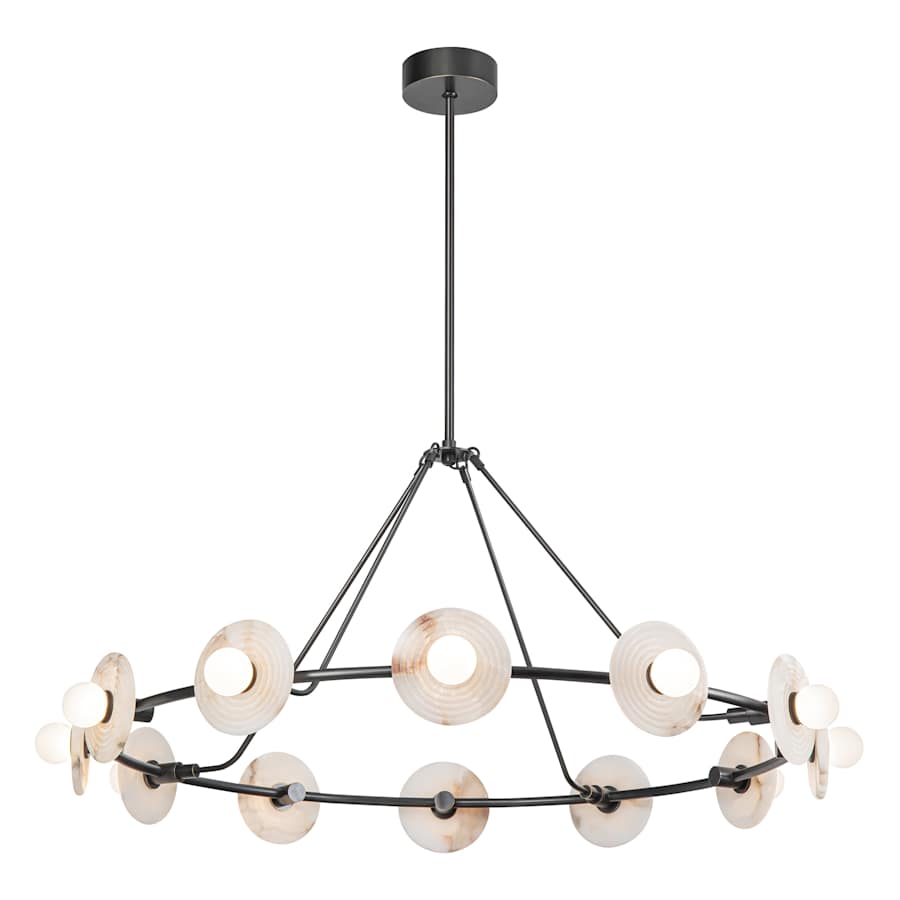 Kuzco Lighting Dahlia 47" Wide LED Ring Chandelier