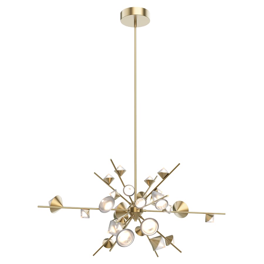 Kuzco Lighting Geode 48" Wide LED Sputnik Chandelier - 120-277V