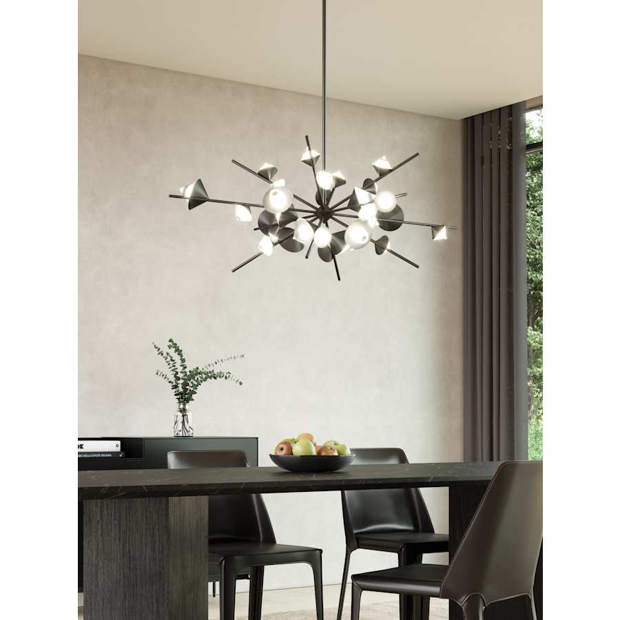 Kuzco Lighting Geode 48" Wide LED Sputnik Chandelier - 120-277V