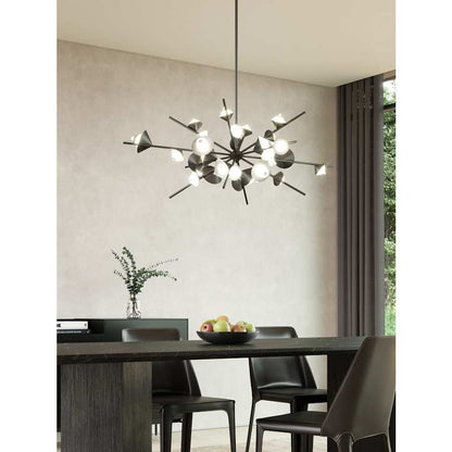 Kuzco Lighting Geode 48" Wide LED Sputnik Chandelier - 120-277V