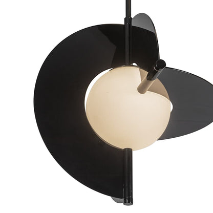 Kuzco Lighting Scorpio 27" Wide LED Abstract Multi Light Pendant with Opal Glass Shades