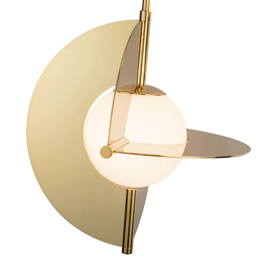 Kuzco Lighting Scorpio 27" Wide LED Abstract Multi Light Pendant with Opal Glass Shades