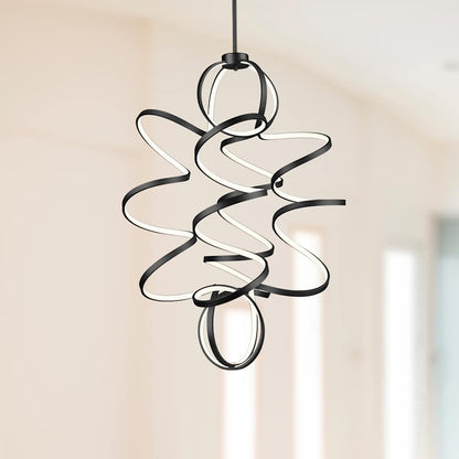 Kuzco Lighting Synergy 32" Wide LED Abstract Chandelier